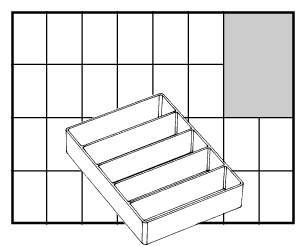 ESD drawer inserts A75 Artn A75 ESD